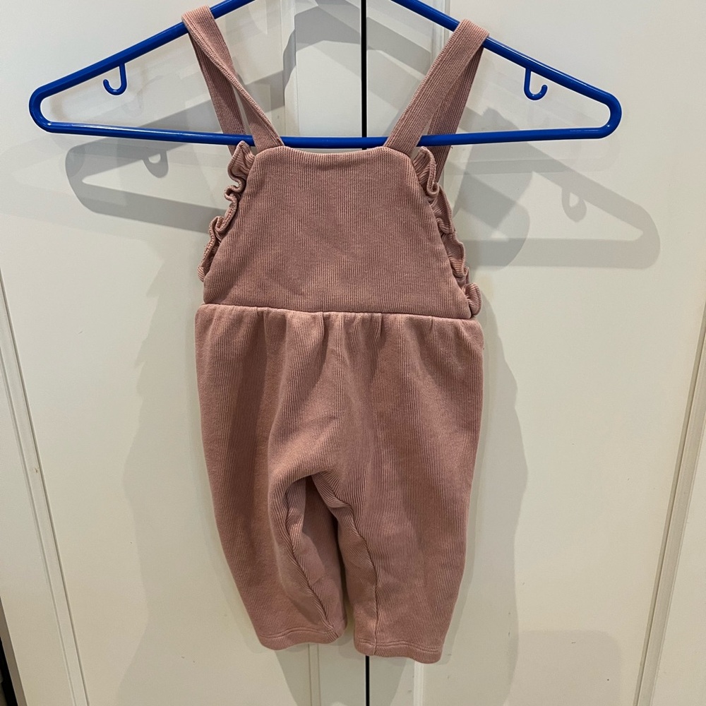 Kids UAUA Pink Overalls 9-12m